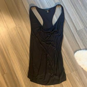 Layering cowl neck tank